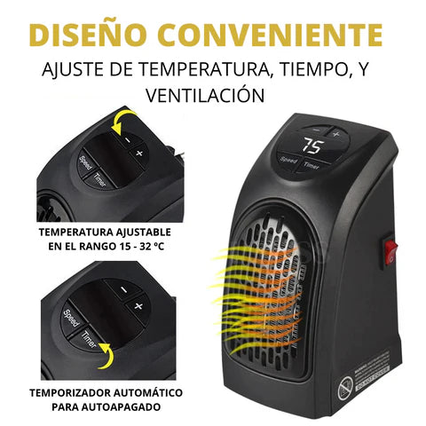 HEAT WAVE™ Calefactor Portátil